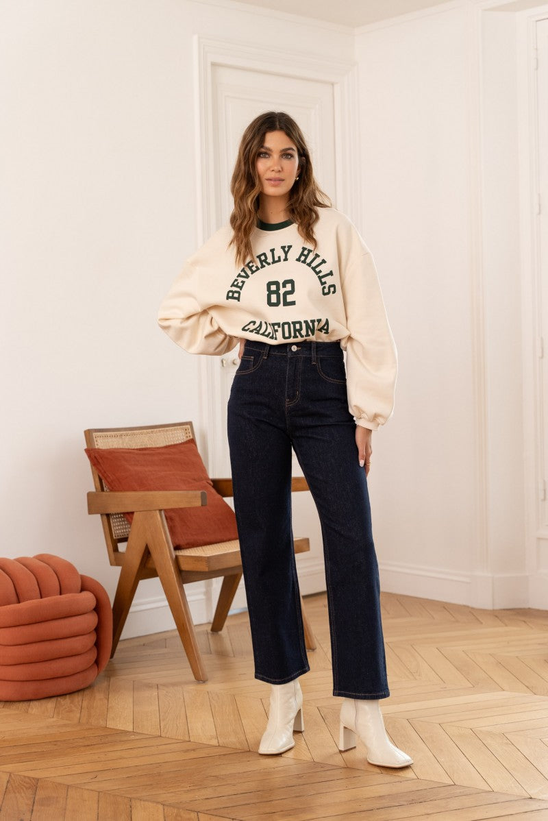 Jeans SOLANGE brut