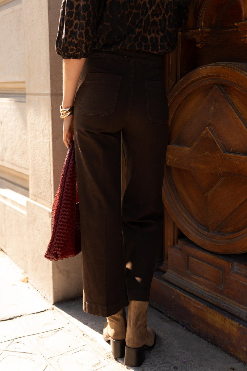 Jeans VICTORINE chocolat
