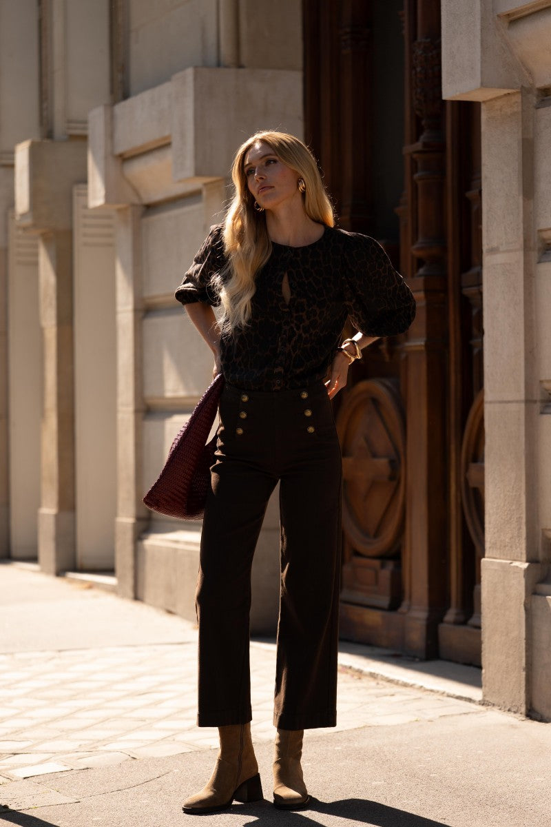 Jeans VICTORINE chocolat