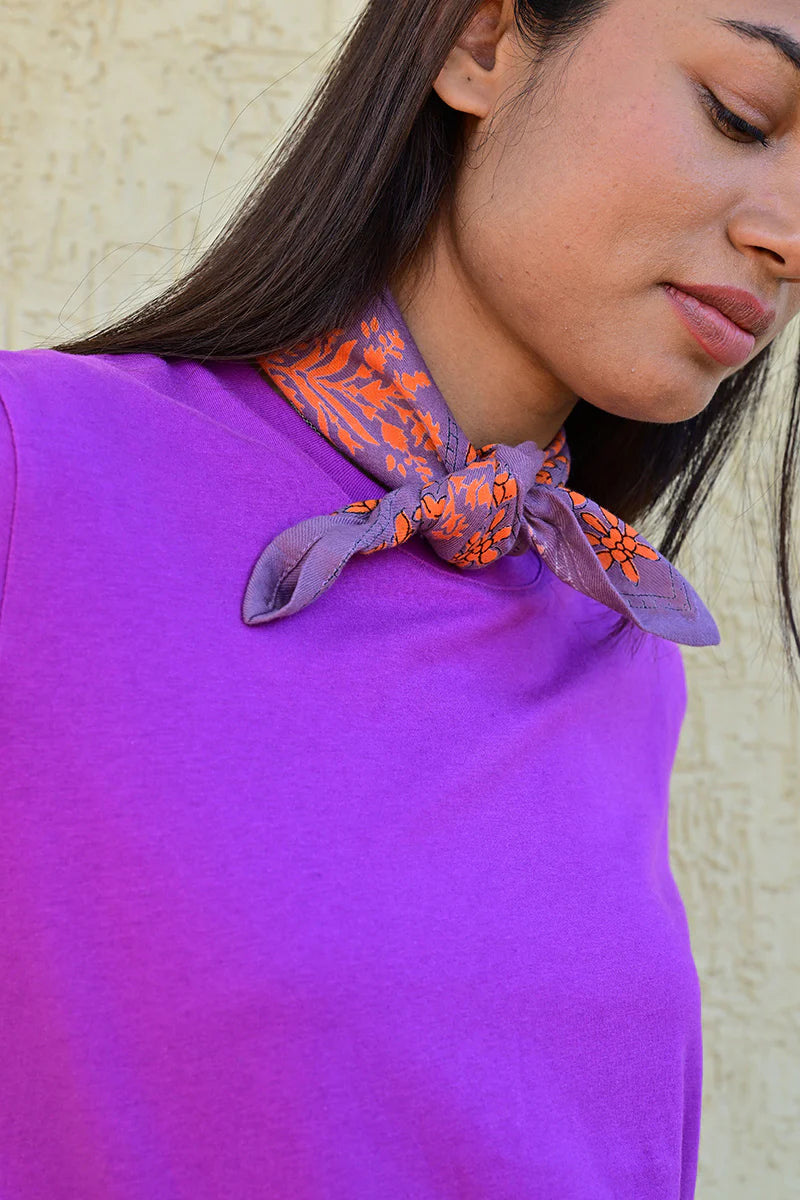 Petit foulard GALATIE flame