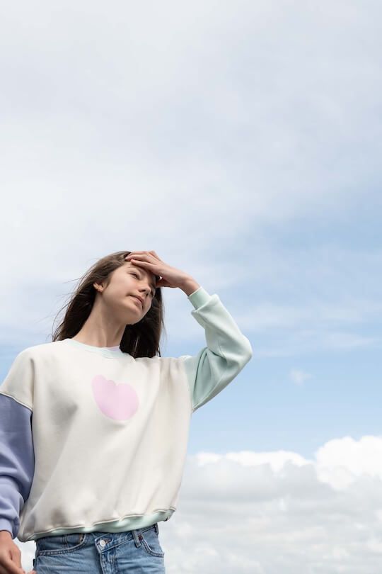 Sweat POLLY tulipe