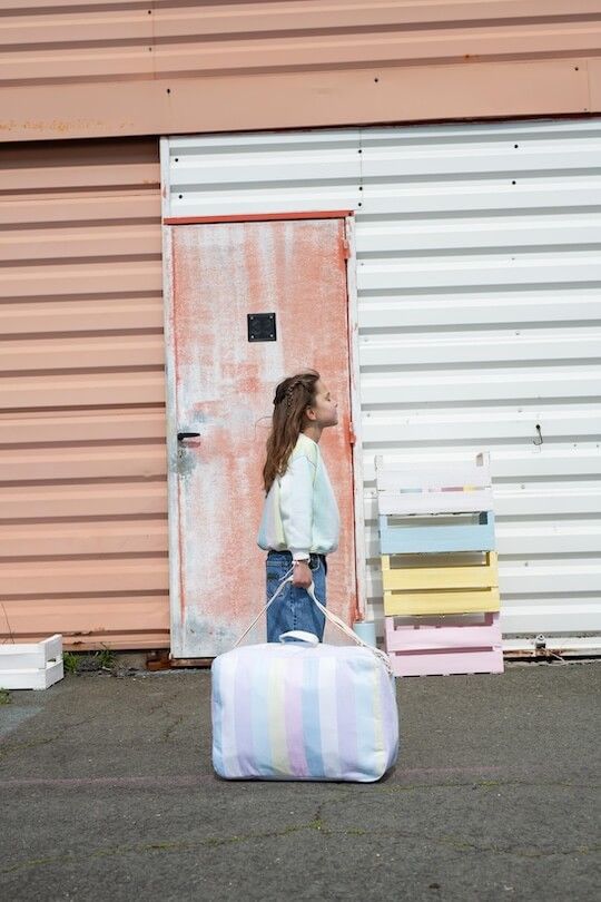 Valisette WEEK-END A ETRETAT arc-en-ciel