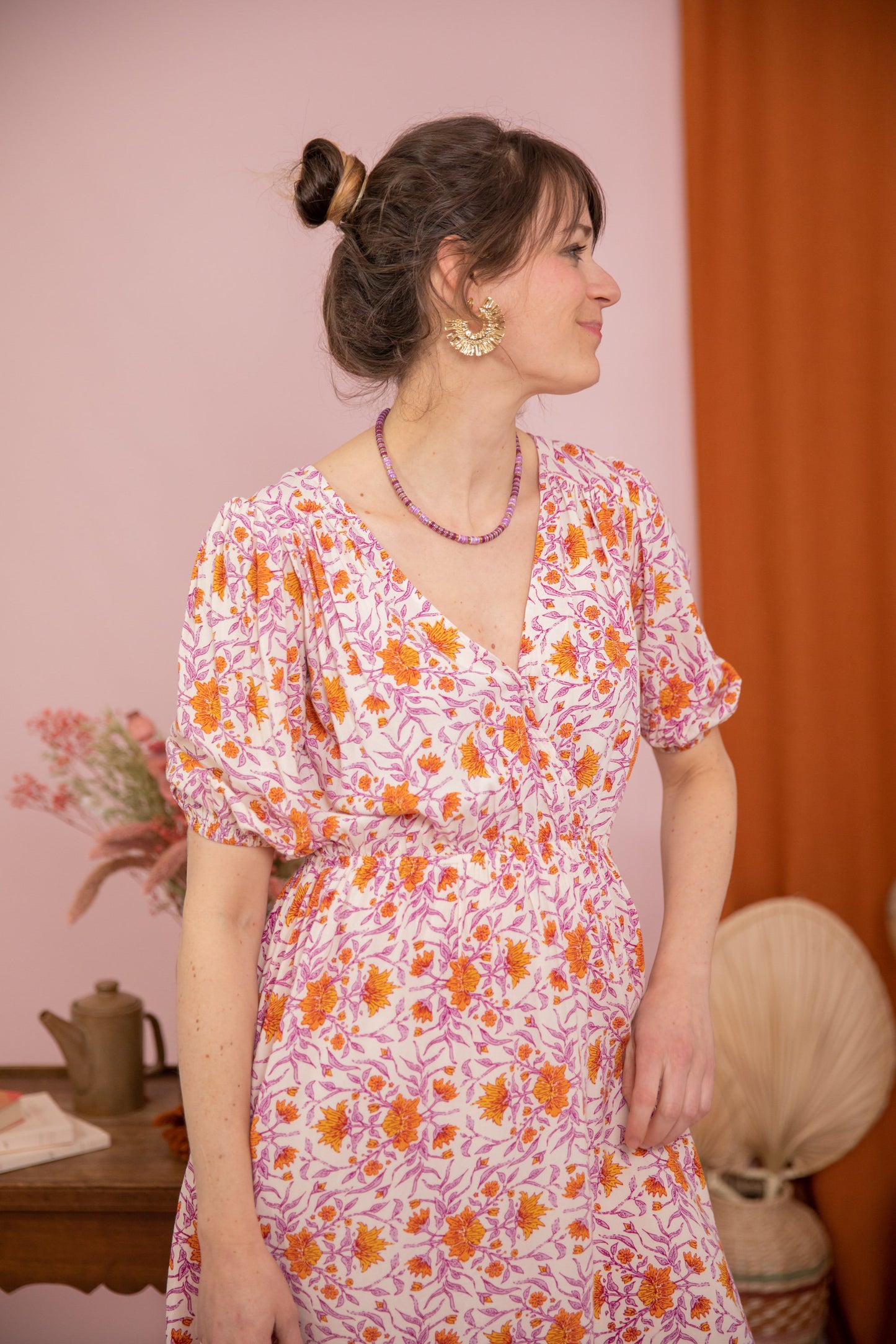 Robe NARBONNE lilas
