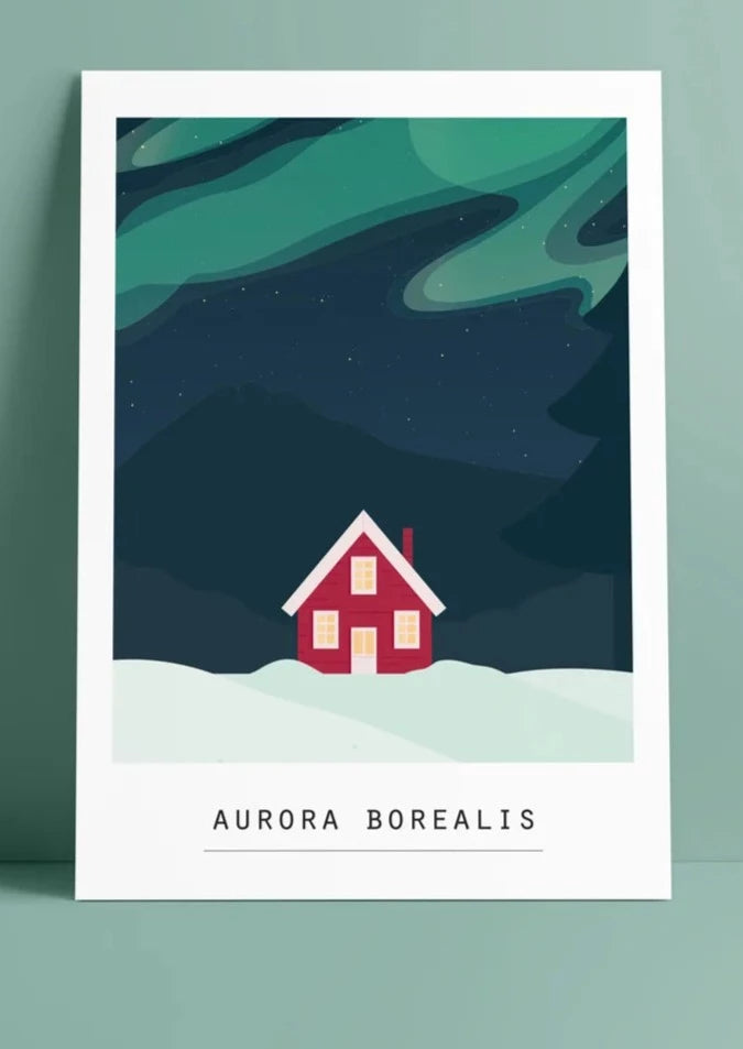 Carte AURORA BOREALIS