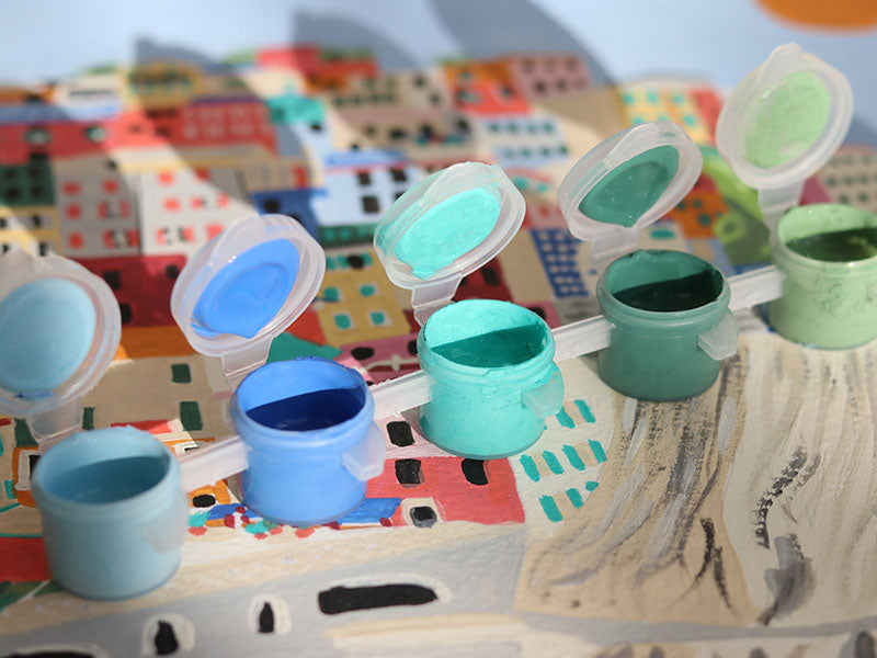 Kit peinture PETIT PINCEAU cinque terre