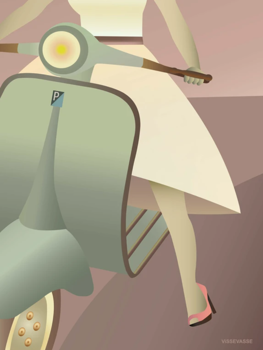 Affiche Vissevasse Scoot - Comme Paulette