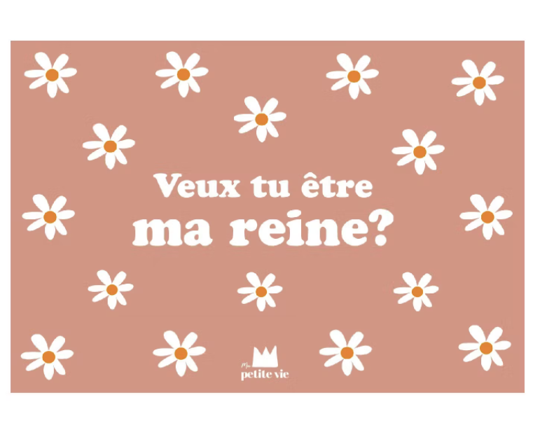 Carte postale MA REINE