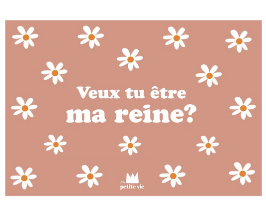 Carte postale MA REINE