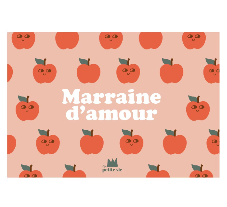 Carte postale MARRAINE D'AMOUR