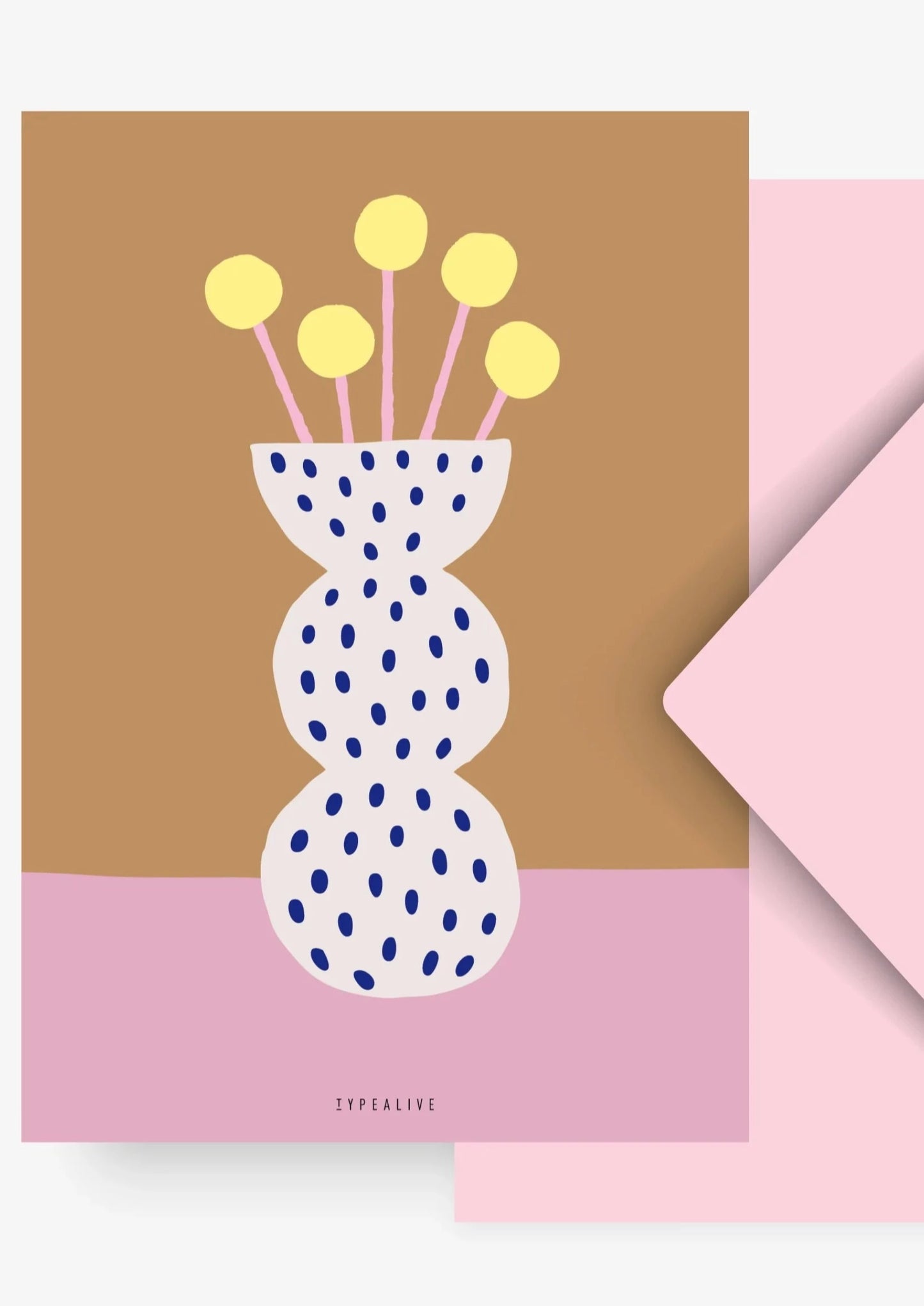 Carte postale FLOWER VASE 3