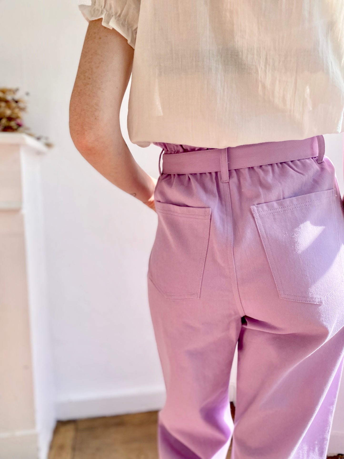 Pantalon GRAHAM orchidée
