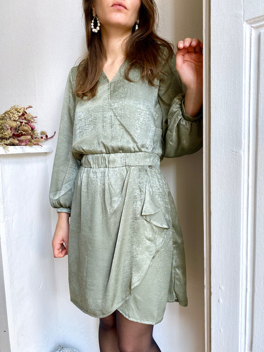 Robe LORALIE tilleul