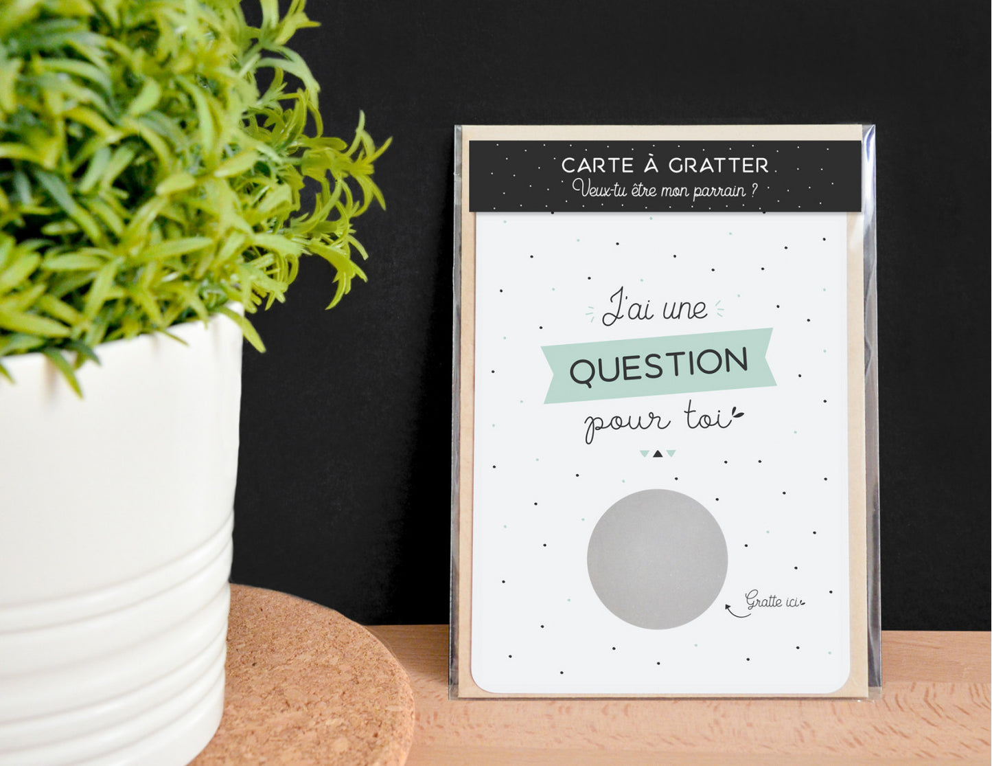 Carte à gratter - Parrain