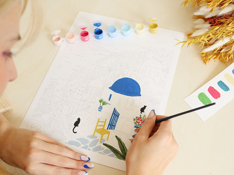 Kit peinture PETIT PINCEAU Santorin