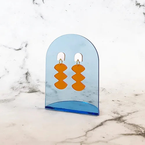 Boucles d'oreilles SPECTRAL orange