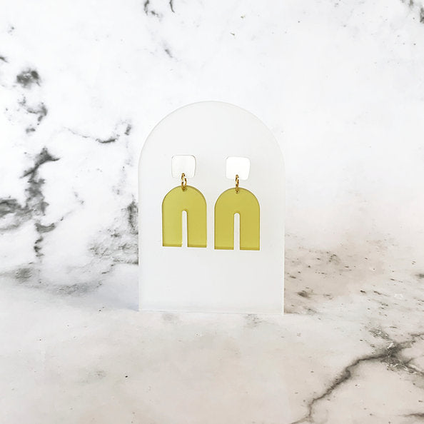 Boucles d'oreilles SPECTRAL vert