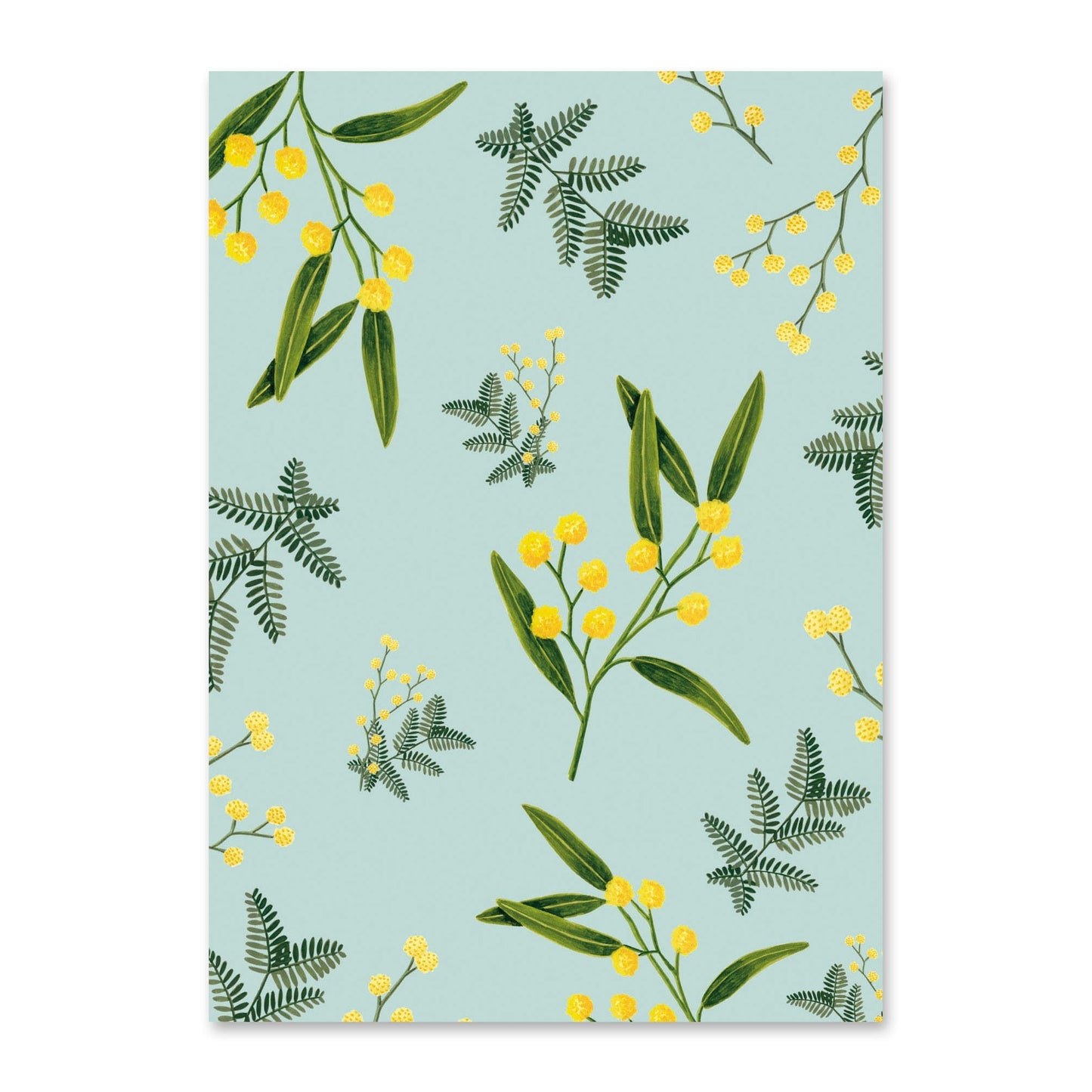 Carte postale MOTIF MIMOSA