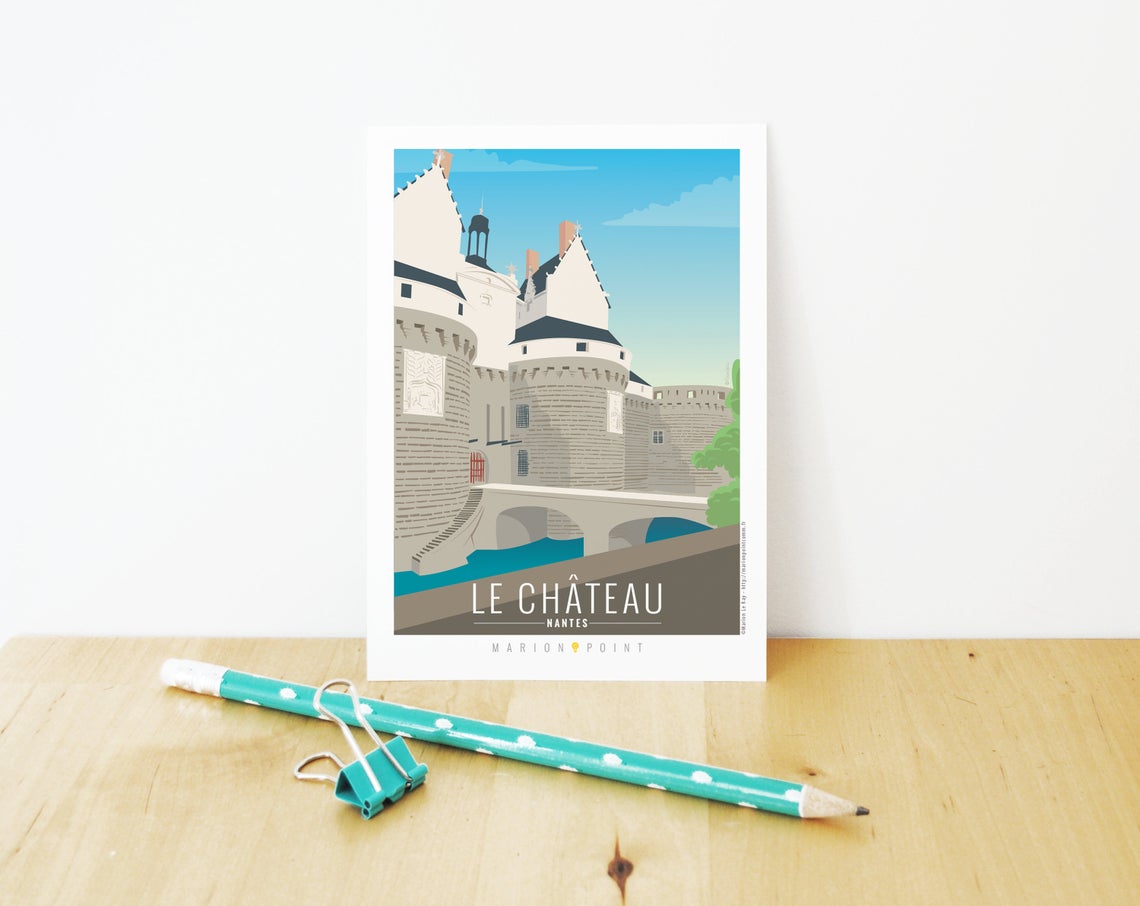 Carte postale LE CHÂTEAU