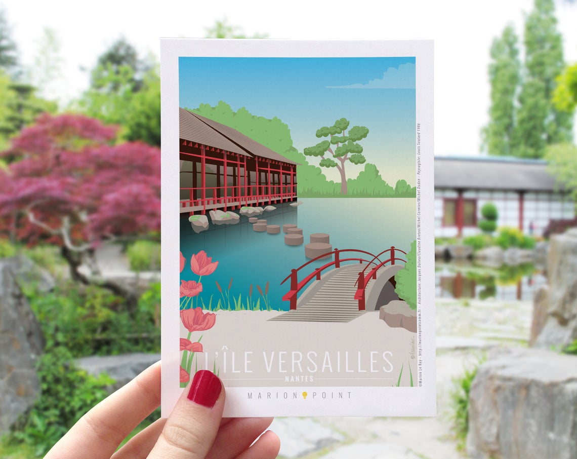 Carte postale ILE DE VERSAILLES