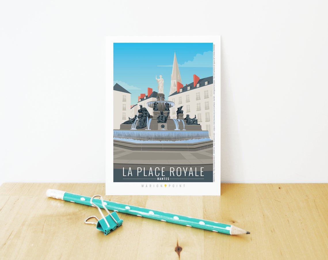 Carte postale LA PLACE ROYALE
