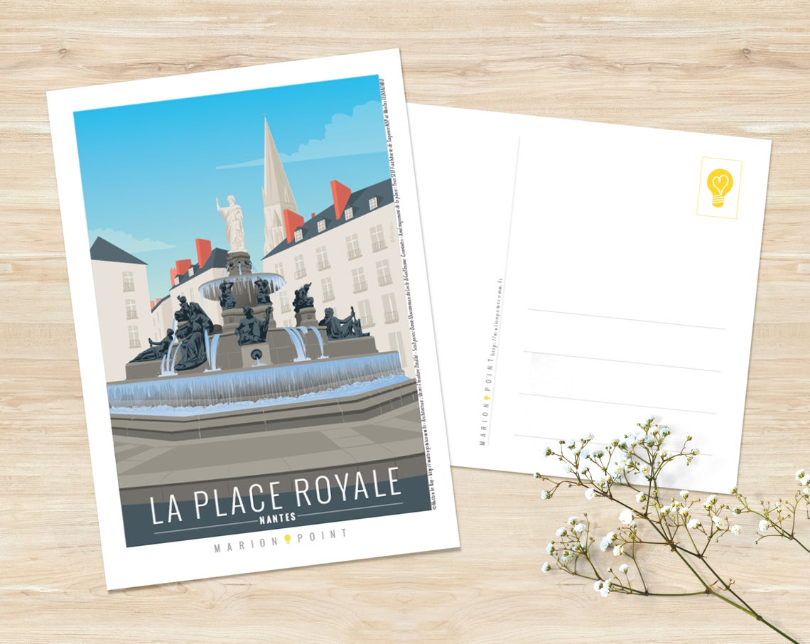 Carte postale LA PLACE ROYALE