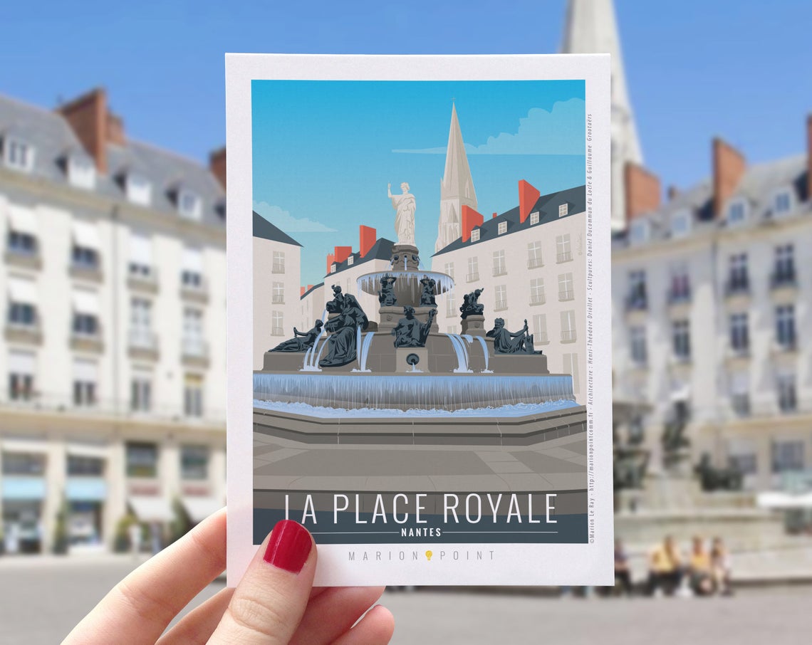 Carte postale LA PLACE ROYALE