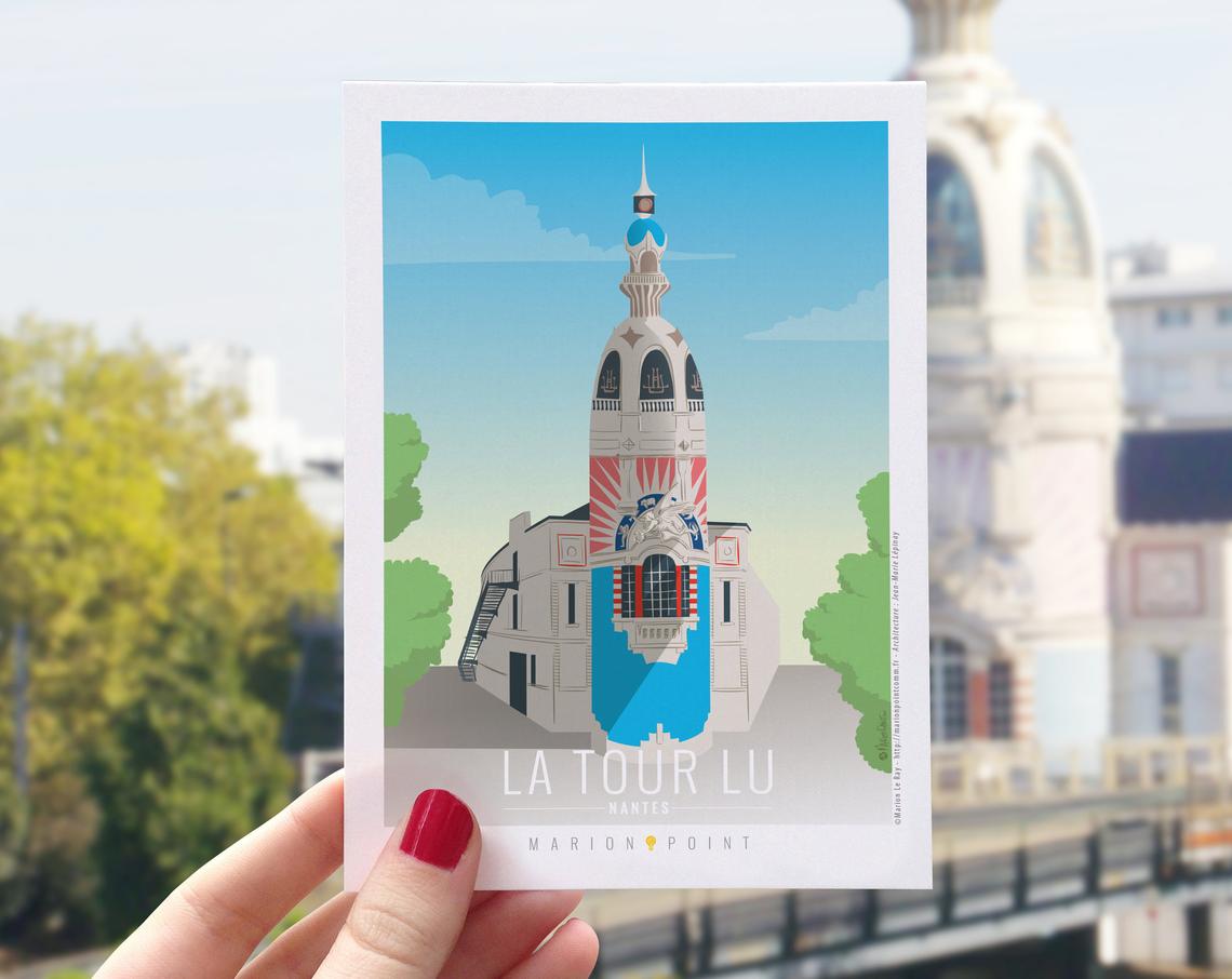 Carte postale TOUR LU
