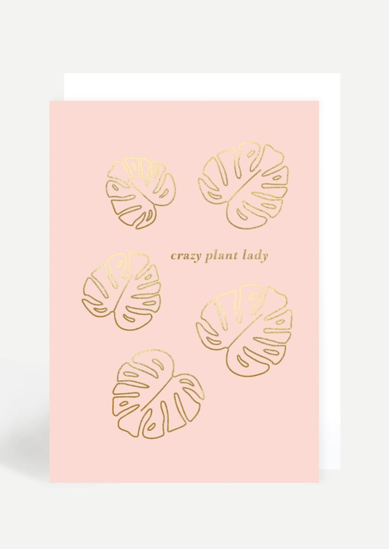 Carte CRAZY PLANT LADY