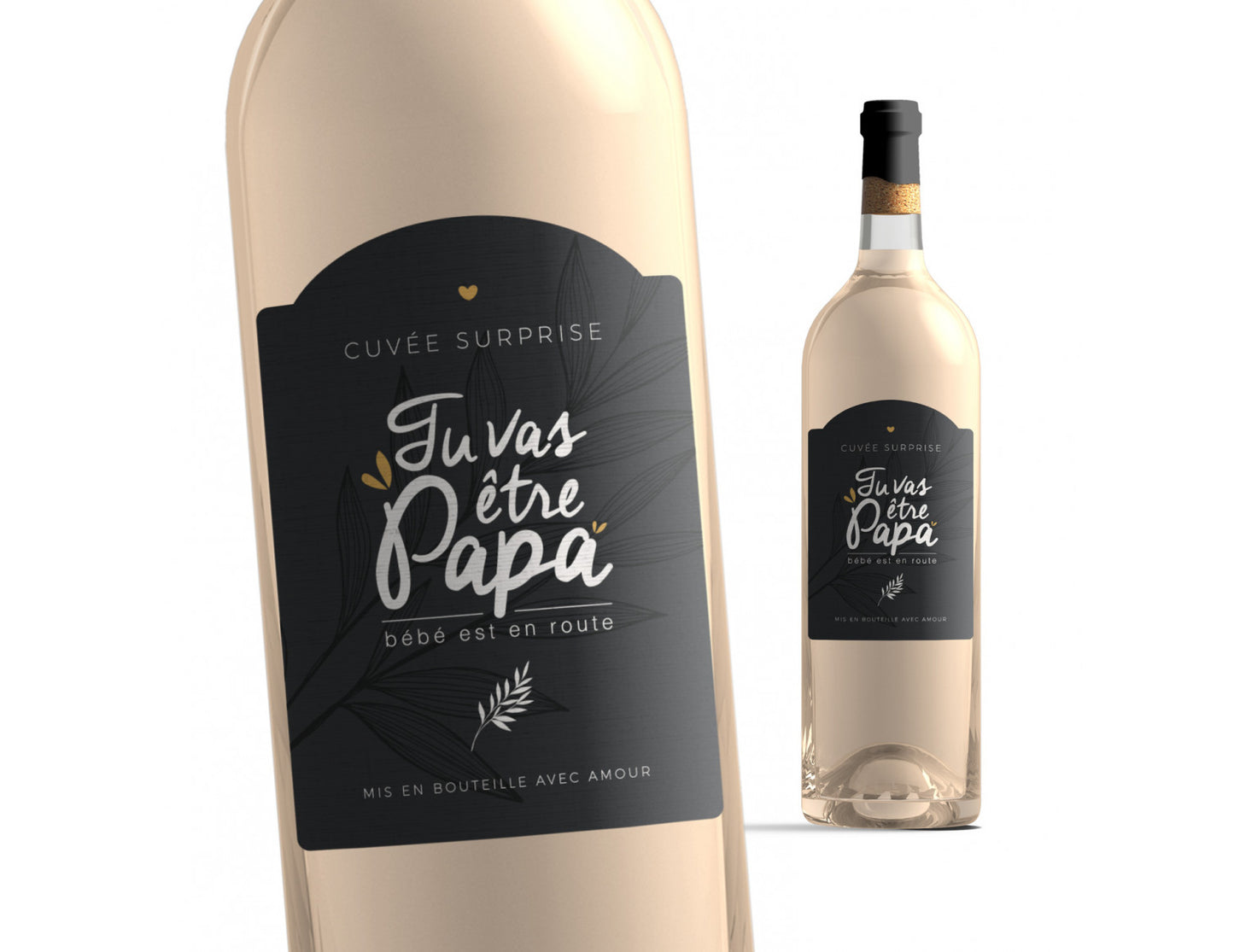 Etiquette bouteille Papa