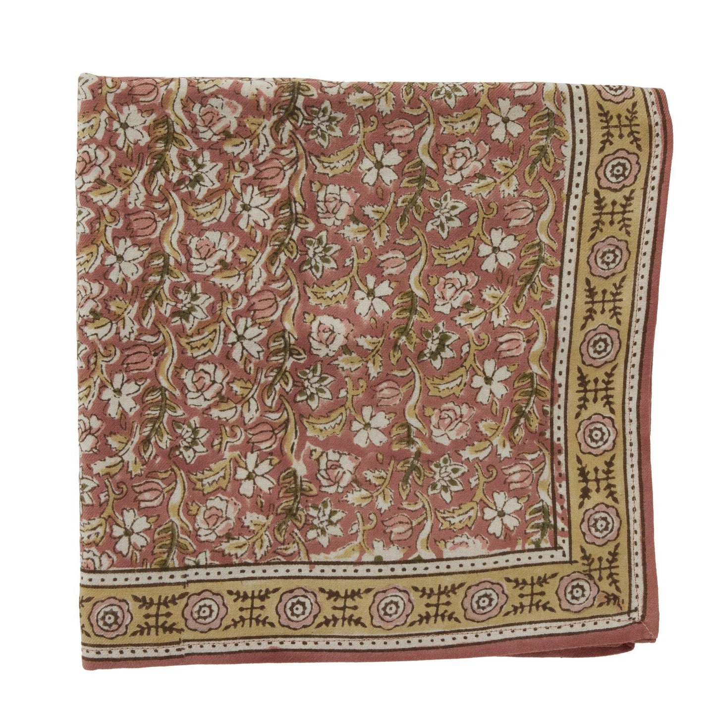 Foulard ABSYNTHE raspberry - Bonheur du jour - Comme Paulette