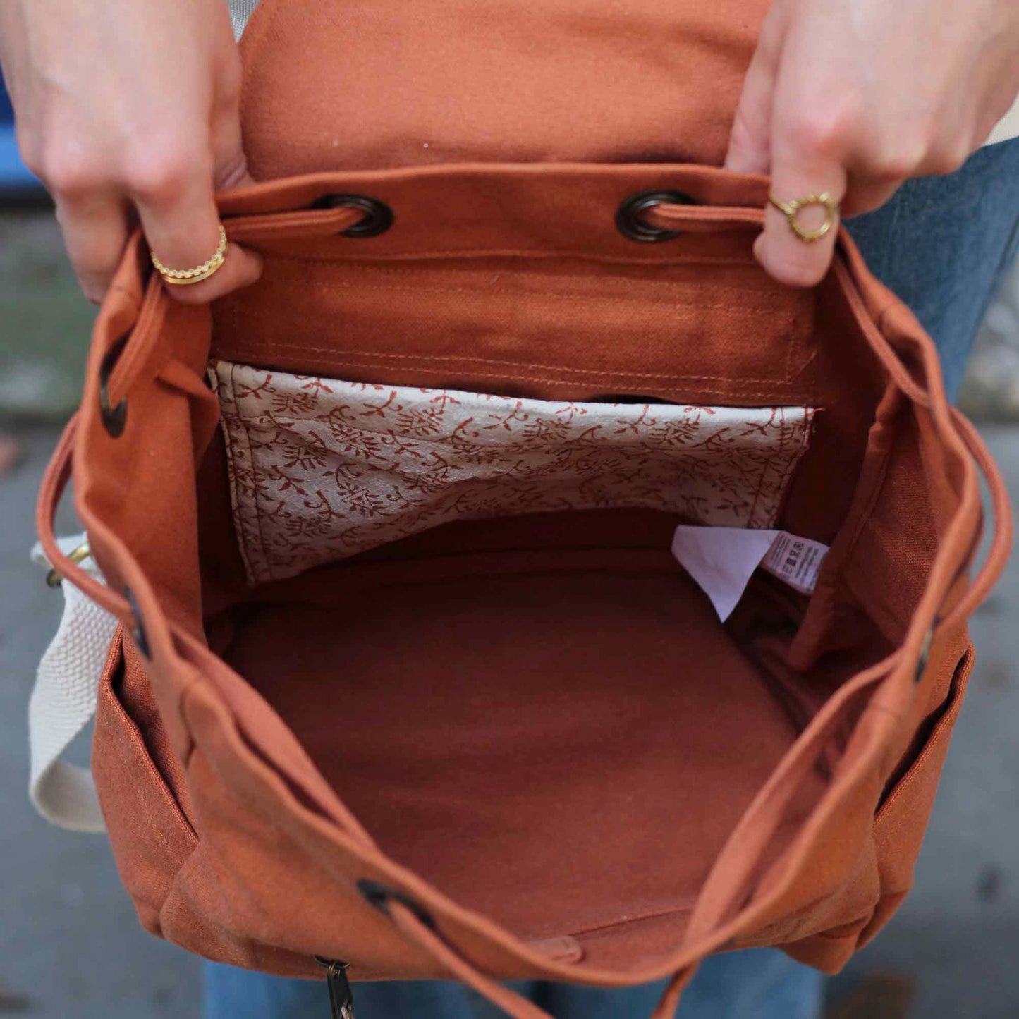 Sac à dos MINI ELIOT sienne