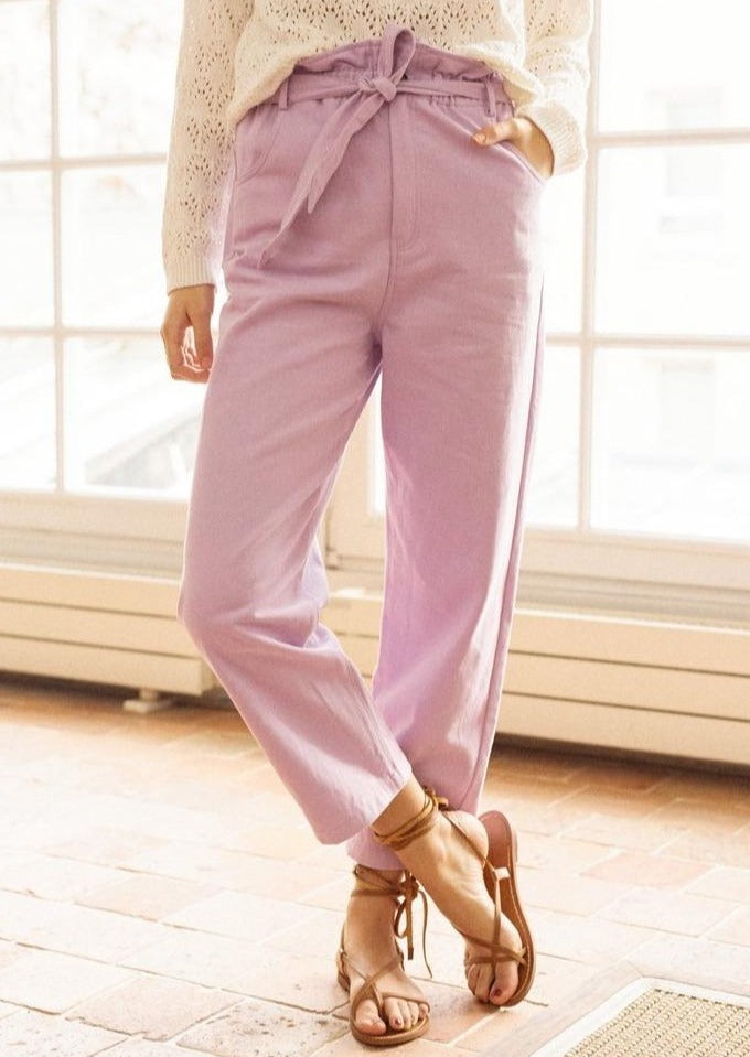 Pantalon GRAHAM orchidée