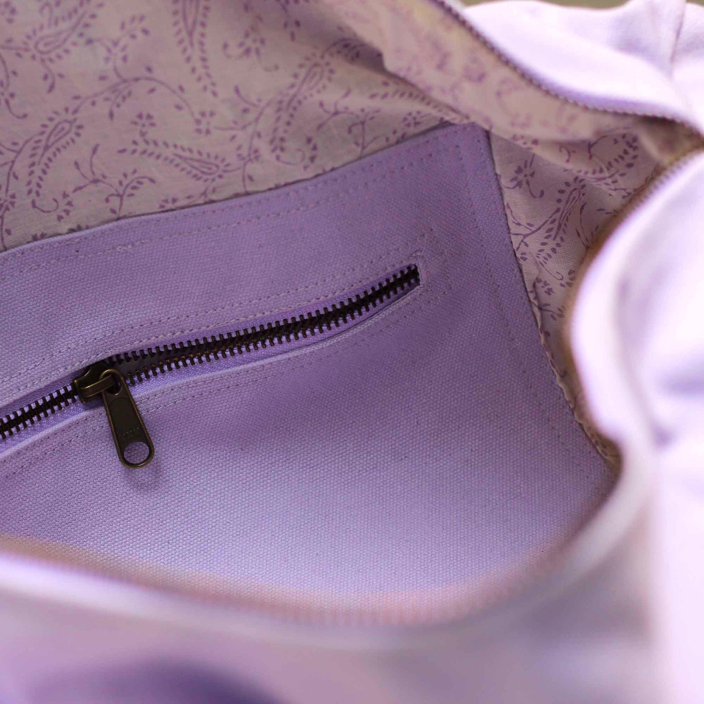 Sac polochon SIMON lilas