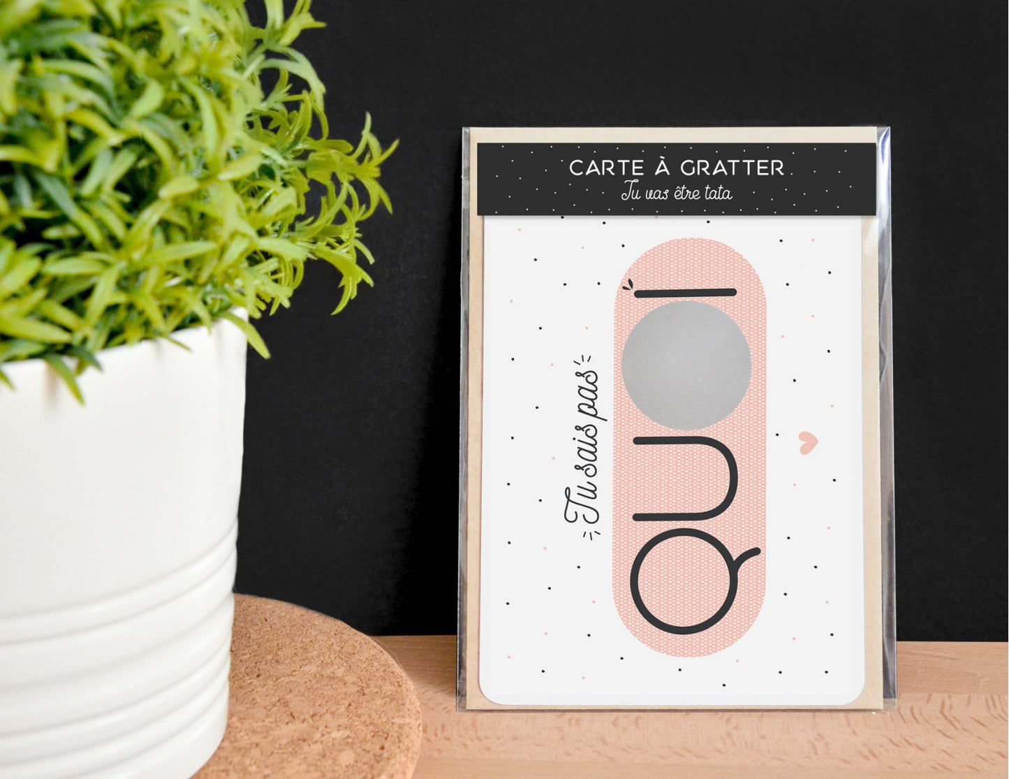 Carte à gratter - Tata