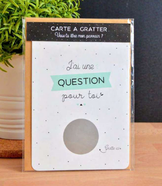 Carte à gratter - Papy - Comme Paulette