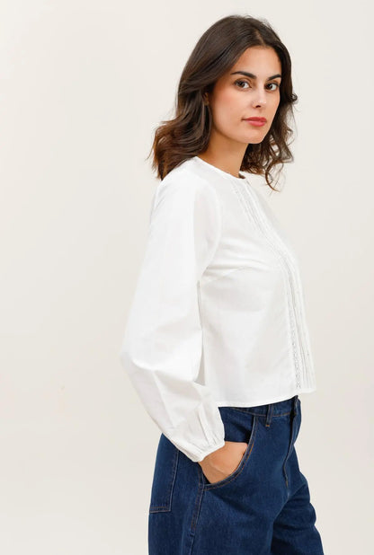 Chemisier JOSÉPHINE blanche