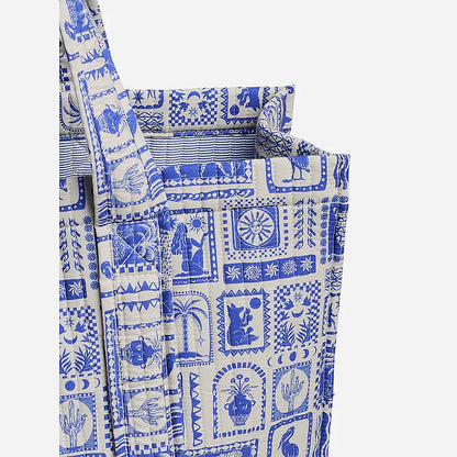 Cabas BIANCA bleu