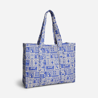 Cabas BIANCA bleu