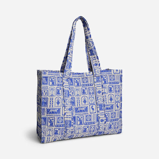 Cabas BIANCA bleu