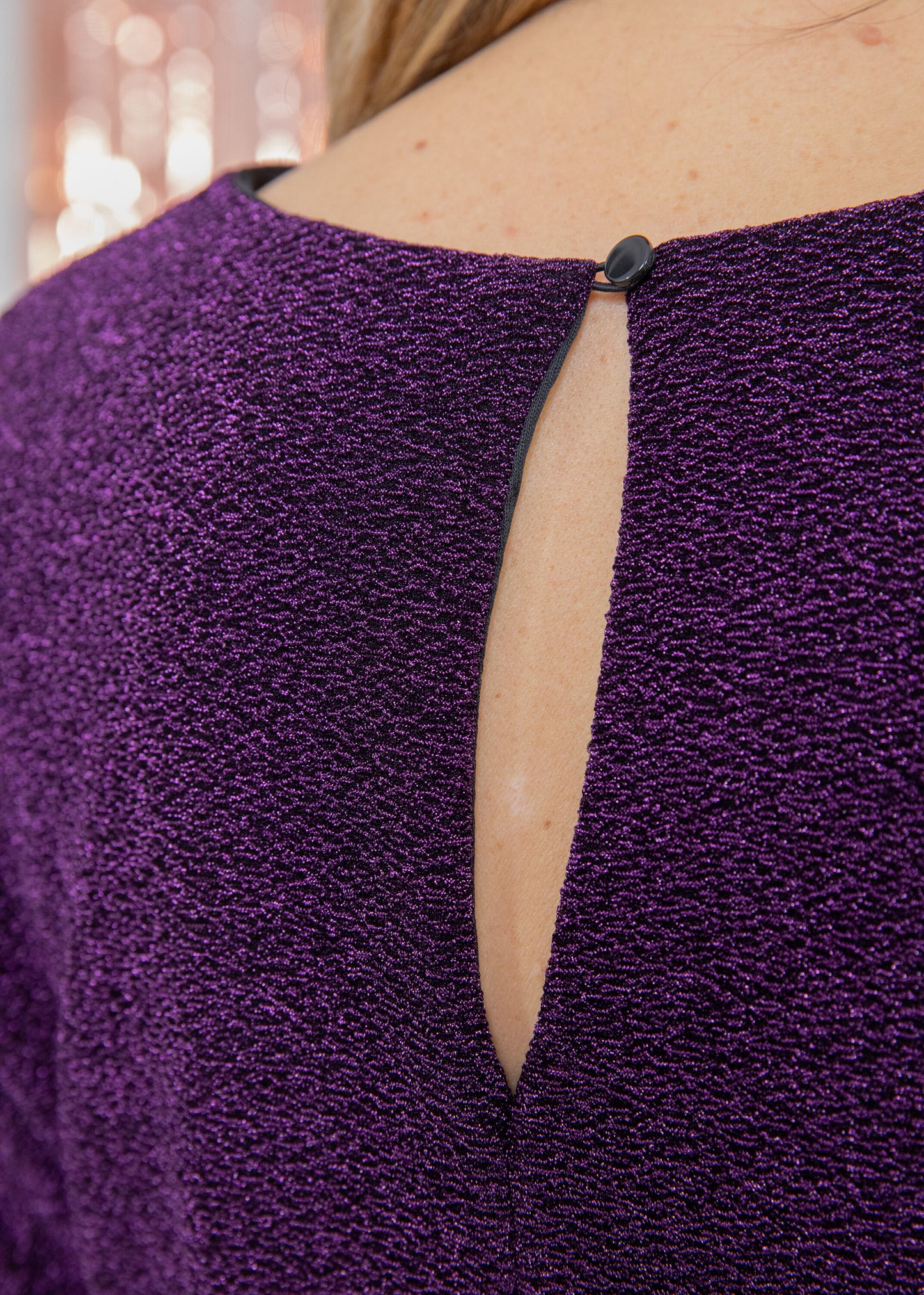 Robe ROSALIE glitter violet