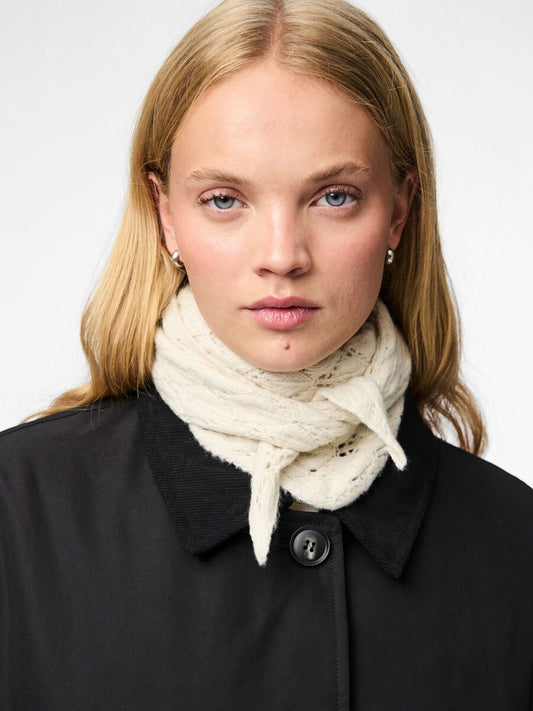 Foulard JOELLE tricot beige