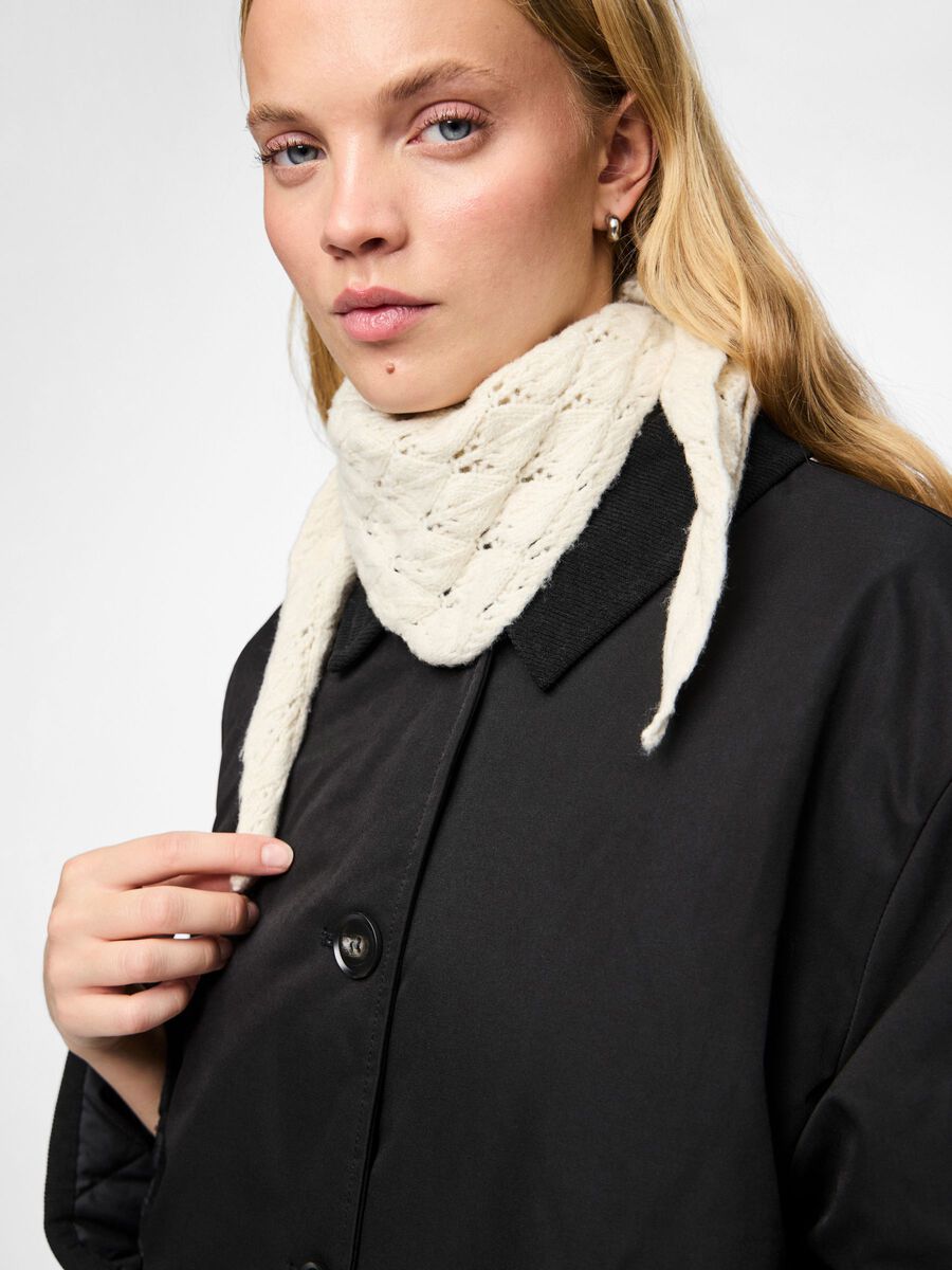 Foulard JOELLE tricot beige