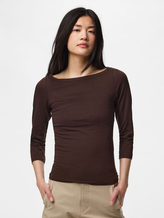 T-shirt PHOEBE chocolat