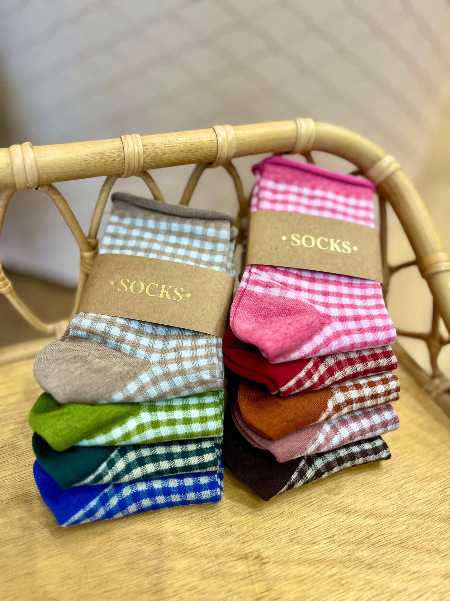Chaussettes PIQUE-NIQUE chocolat