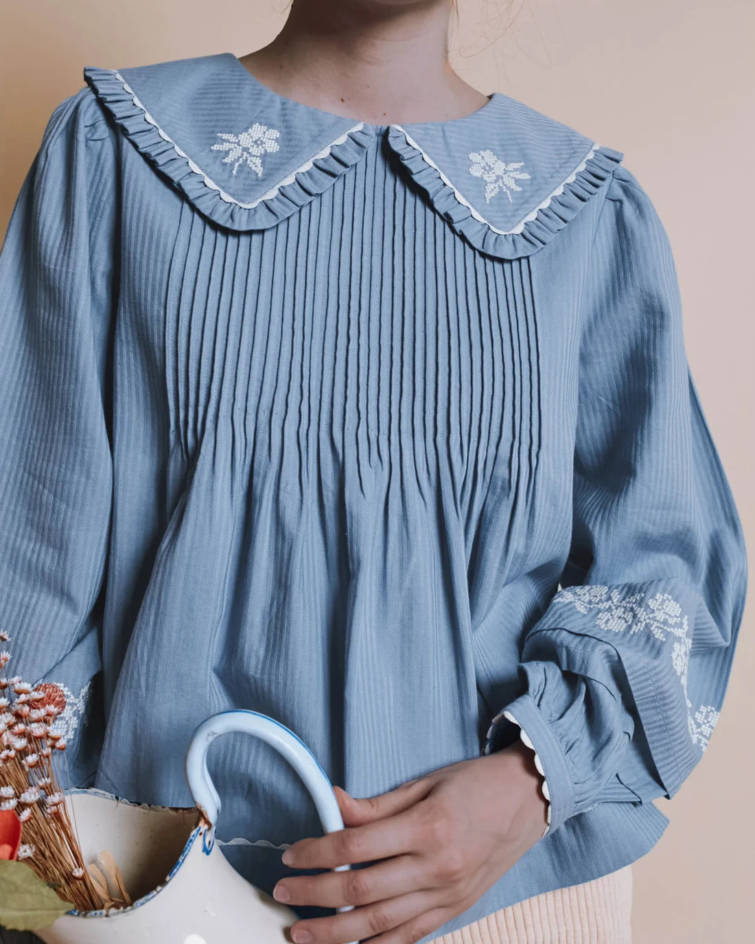 Blouse ELENA bleu