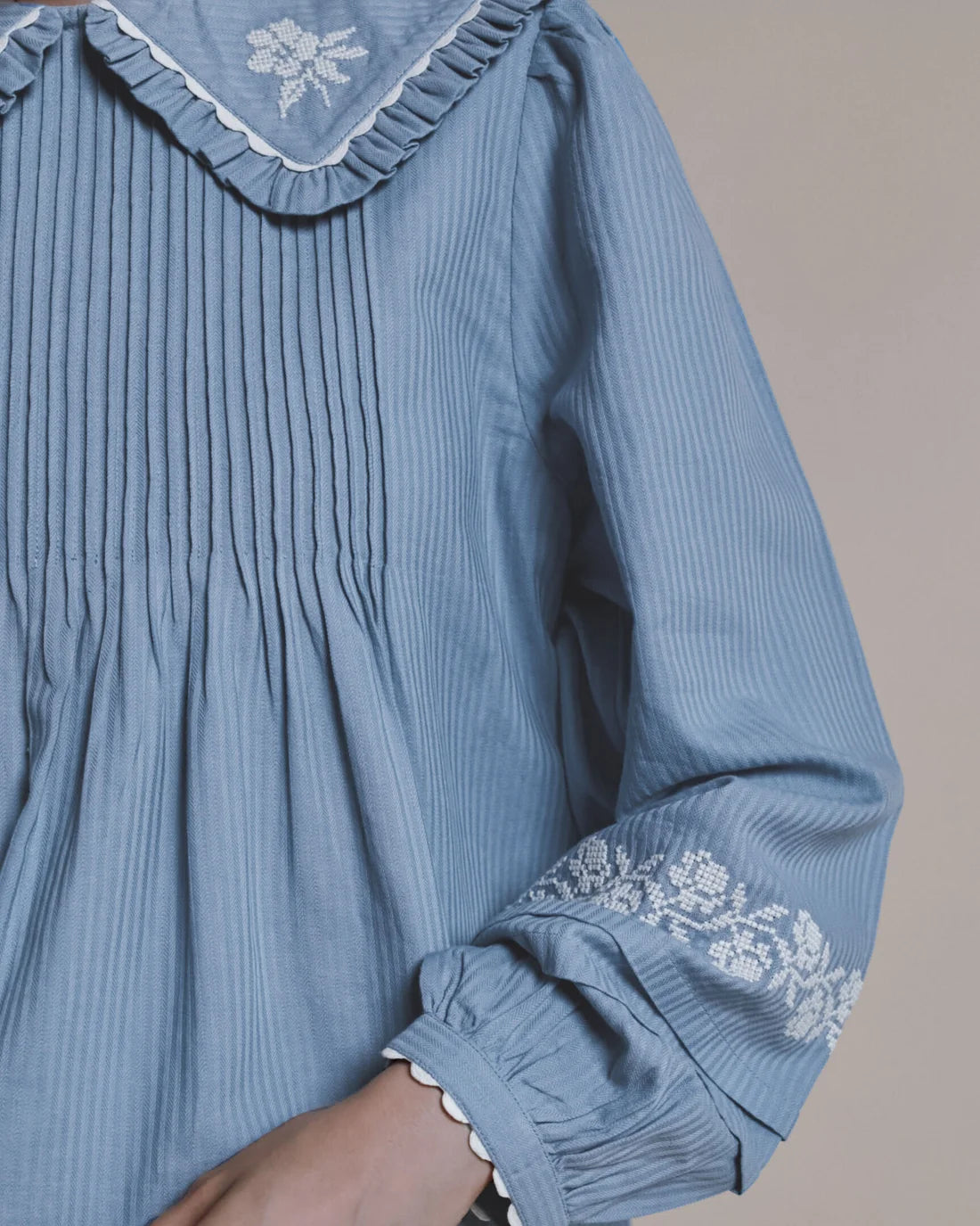 Blouse ELENA bleu