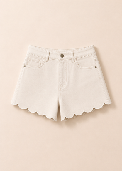 Short FLEUR naturel
