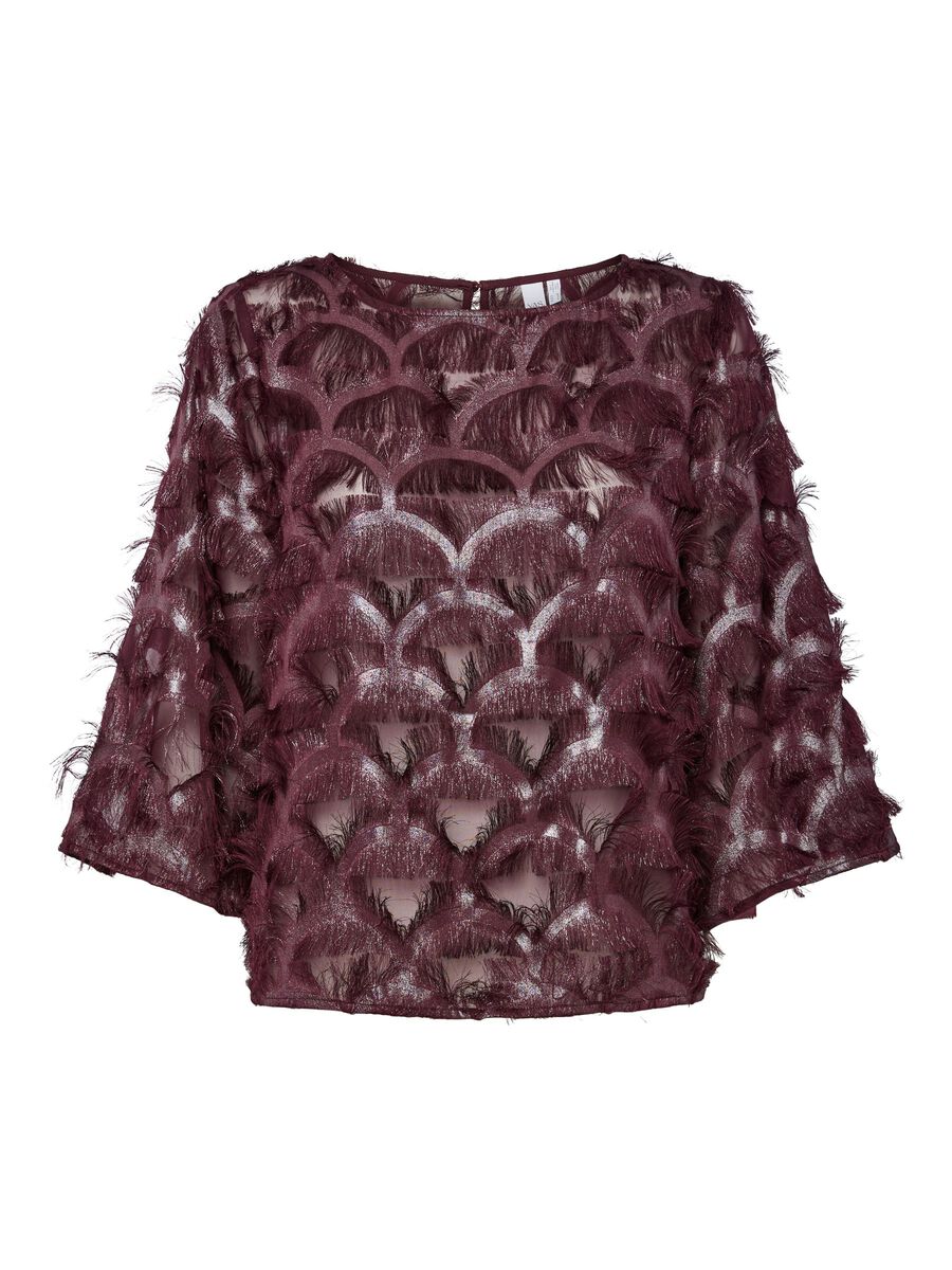 Blouse PAZILLA bordeaux