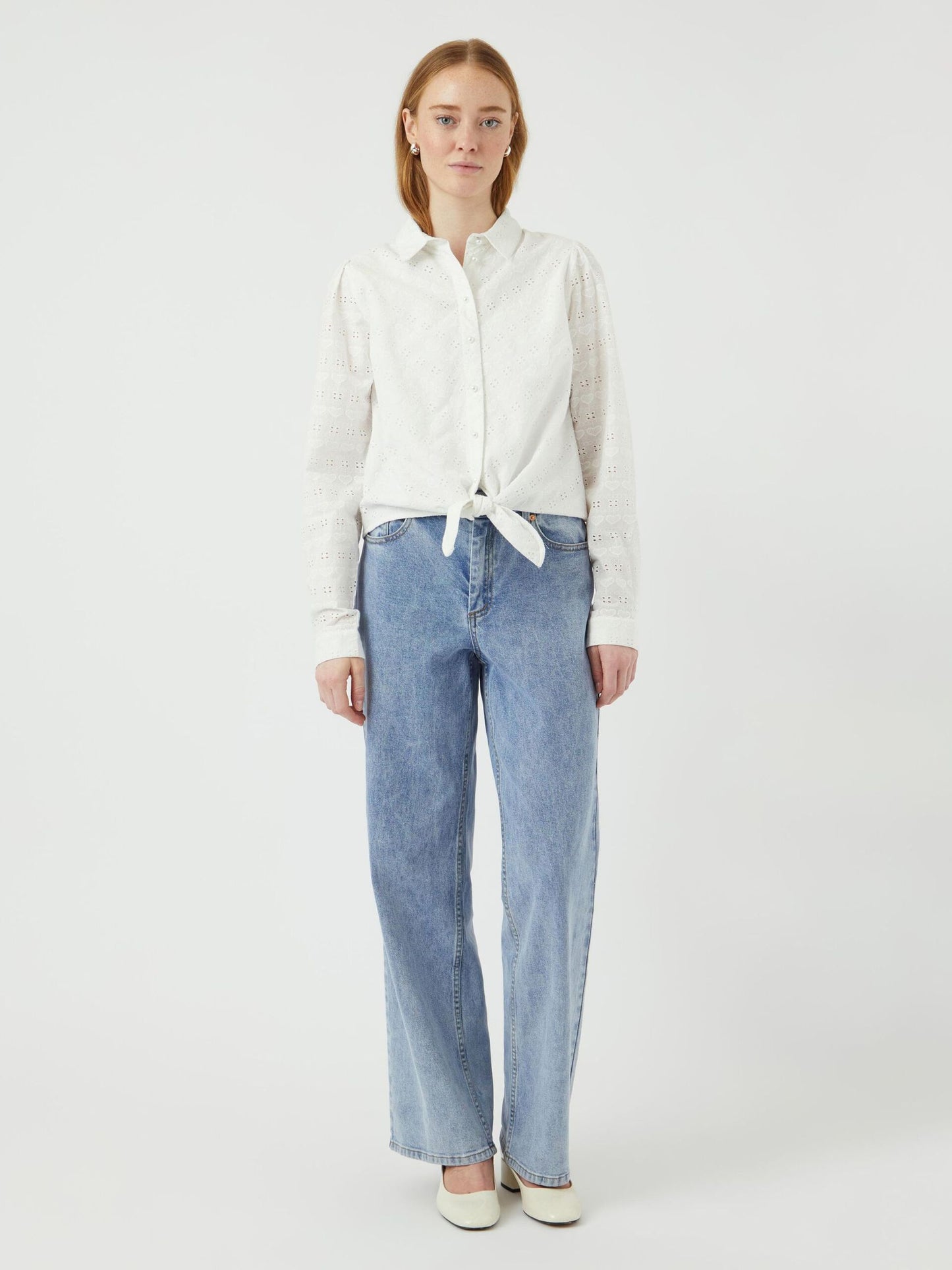 Chemise HEARTHLY blanche