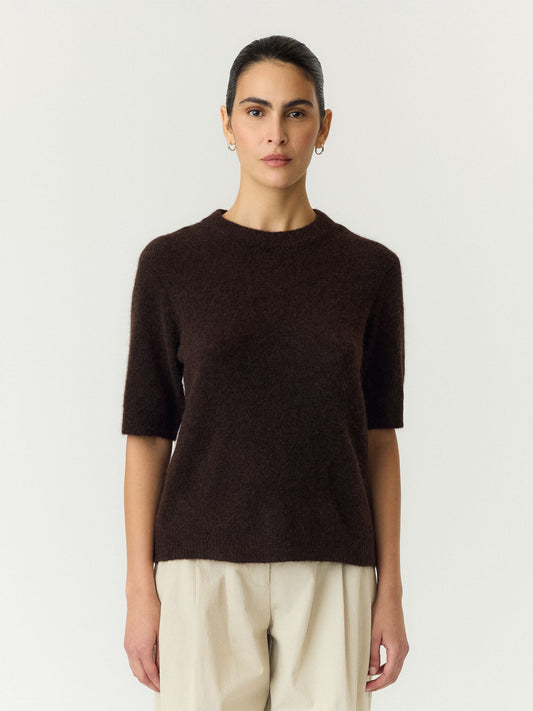 Pull JOHI chocolat